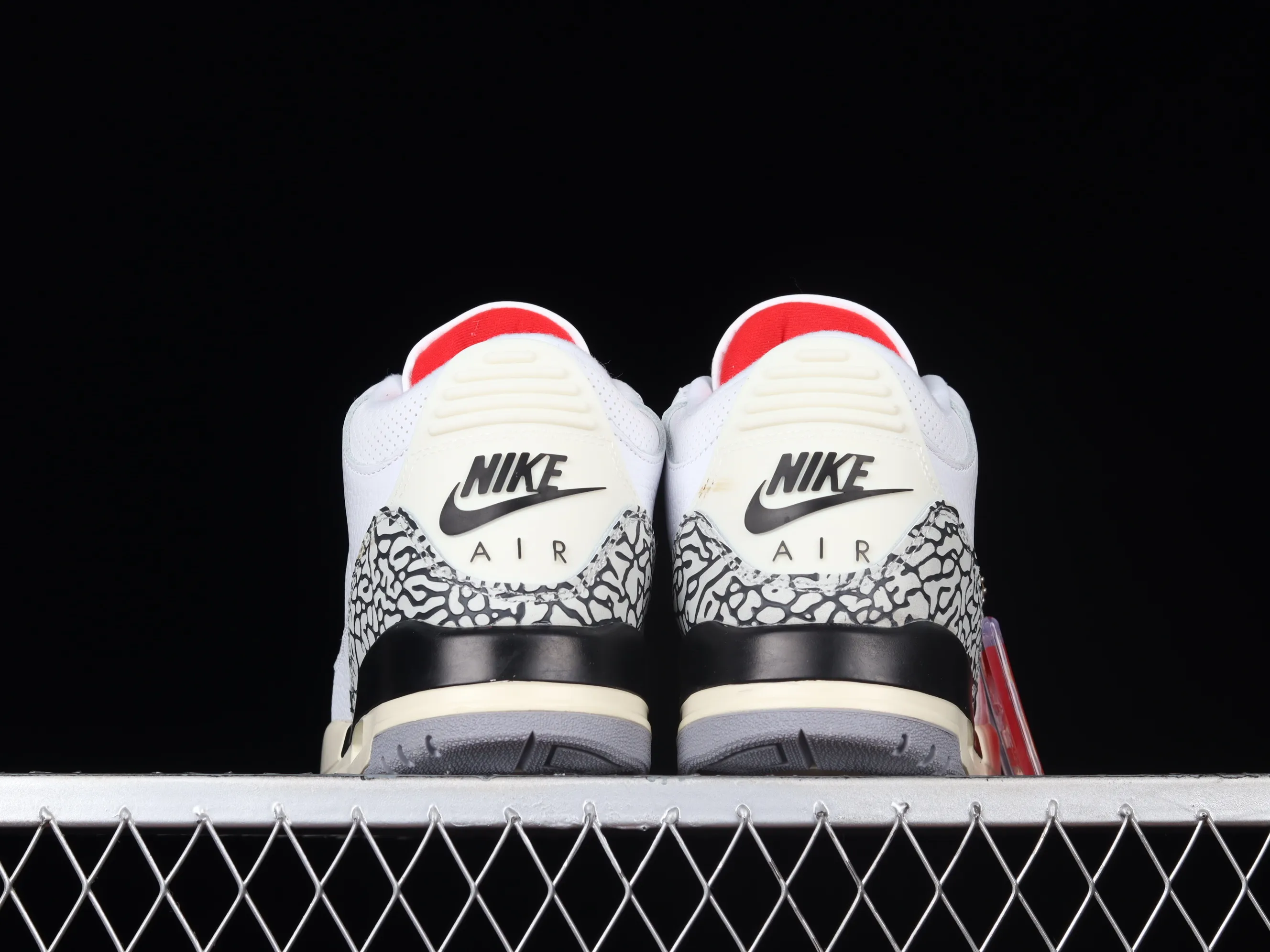All categories Air Jordan Jordan series basketball shoes Air Jordan 3 Air Jordan 3 Retro "Fire Red" AJ3 Joe 3 new white cement DN3707-100